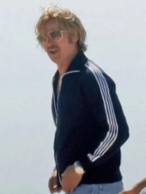 Brad Pitt The Adventures of Cliff Booth 2026 Track Jacket