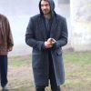 Daredevil Born Again S02 Charlie Cox Black Wool Coat