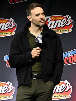 Daredevil Born Again S02 Charlie Cox Black Wool Jacket