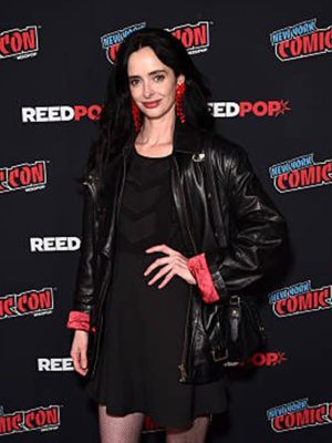 Daredevil Born Again S02 Krysten Ritter Black Leather Jacket