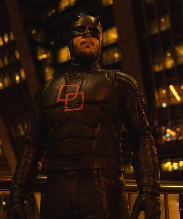 Daredevil Born Again S02 Matt Murdock Black Leather Jacket