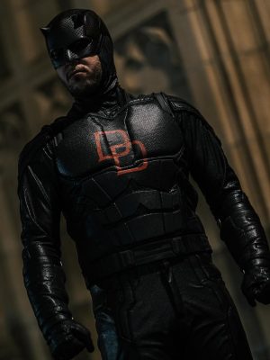 Daredevil Born Again S02 Matt Murdock Black Leather Jacket
