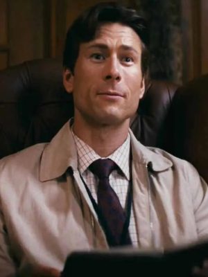 How to Make a Killing 2026 Glen Powell Grey Cotton Jacket