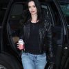 Jessica Jones Daredevil Born Again S02 Black Leather Jacket