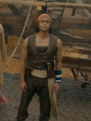 One Piece S01 Jacob Gibson Brown Vest