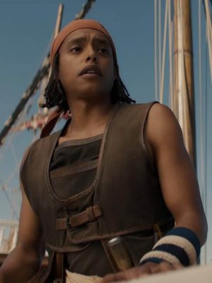 One Piece S01 Jacob Gibson Brown Vest