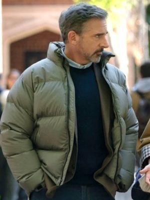 Rooster 2026 Greg Russo Green Puffer Jacket