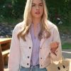 Sarah Dugdale Virgin River S05 Pink Cotton Jacket