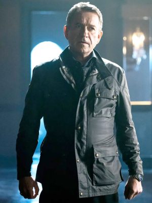 Sean Pertwee Black Cotton Jacket