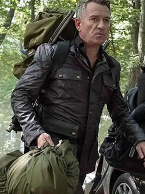 Sean Pertwee Black Cotton Jacket