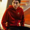 Star Trek Starfleet Academy 2026 Ocam Sadal Red Hooded Jacket