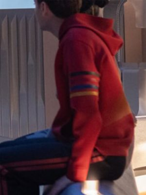 Star Trek Starfleet Academy 2026 Ocam Sadal Red Hooded Jacket
