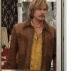 The Adventures of Cliff Booth 2026 Brad Pitt Suede Jacket
