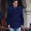 The Beauty 2026 Ashton Kutcher Blue Peacoat