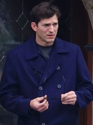 The Beauty 2026 Ashton Kutcher Blue Peacoat