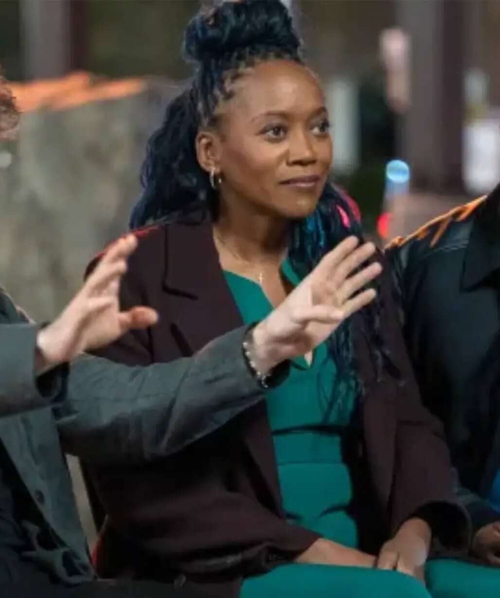 The Fall and Rise of Reggie Dinkins 2026 Erika Alexander Wool Coat