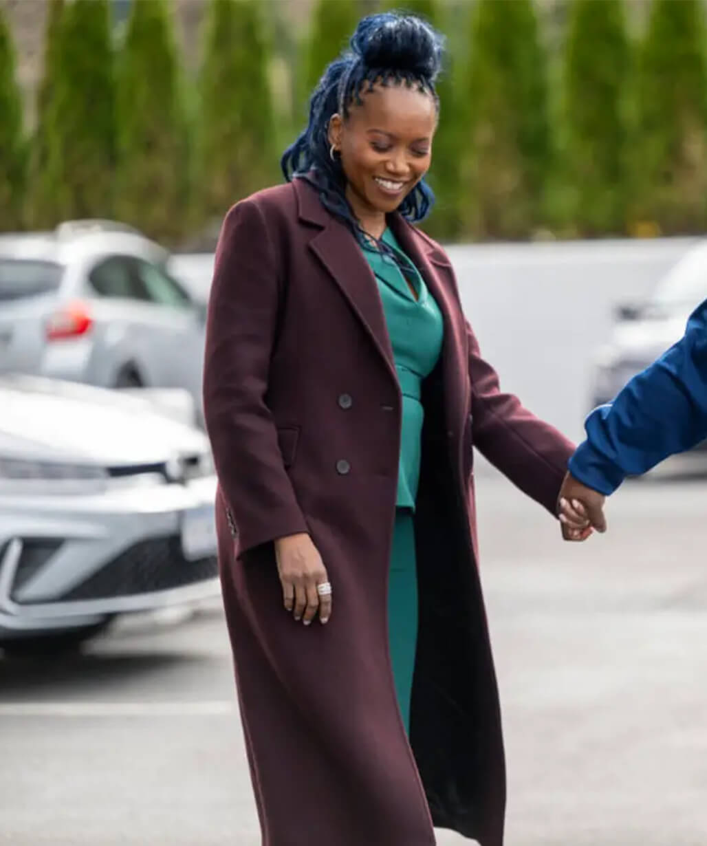 The Fall and Rise of Reggie Dinkins 2026 Erika Alexander Wool Coat