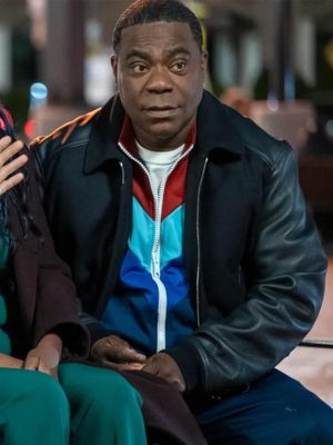 The Fall and Rise of Reggie Dinkins 2026 Tracy Morgan Leather Jacket