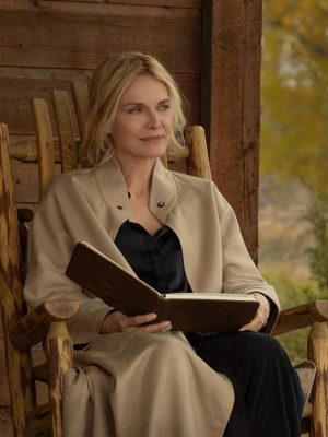 The Madison 2026 Michelle Pfeiffer Wool Coat