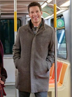 The Way to You 2026 Aaron O’Connell Grey Wool Coat