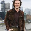 Aaron Taylor-Johnson Fuze 2026 Suede Jacket