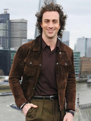 Aaron Taylor-Johnson Fuze 2026 Suede Jacket