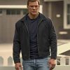 Alan Ritchson Reacher S03 Black Cotton Jacket