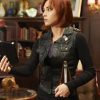 Allison Scagliotti Warehouse 13 Black Leather Vest