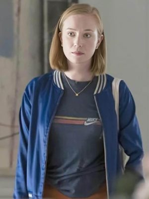 Ava Daniels Hacks S03 Blue Bomber Jacket