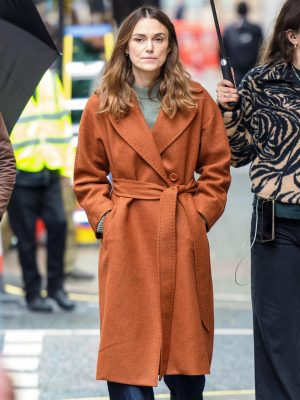 Black Doves S01 Helen Webb Brown Wool Coat