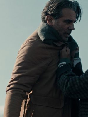 Bobby Cannavale Scarpetta 2026 Brown Cotton Jacket