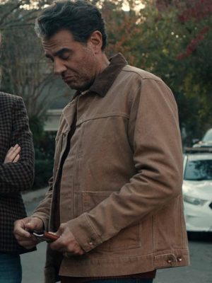 Bobby Cannavale Scarpetta 2026 Brown Cotton Jacket