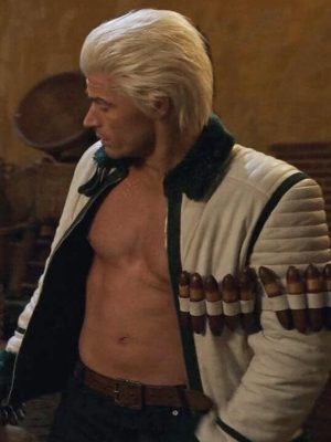 Callum Kerr One Piece S02 Smoker White Leather Jacket