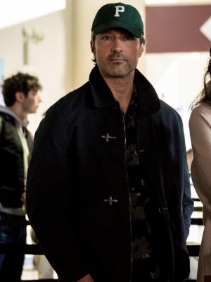 Carlo Marks CIA 2026 Eddie Montrose Blue Cotton Jacket