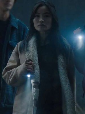 Cate Randa Monarch Legacy of Monsters S01 Shearling Brown Jacket