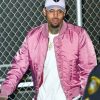 Chris Brown Pink Bomber Jacket