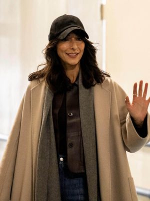 CIA 2026 Necar Zadegan Beige Wool Coat