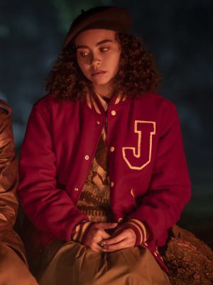 Claudia Interview with the Vampire Red Varsity Jacket