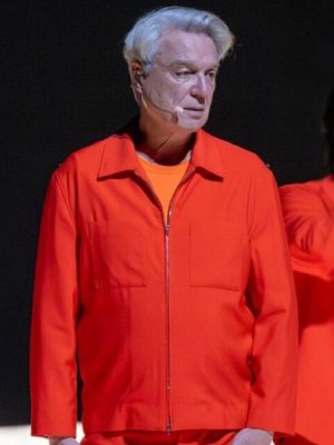 Coachella 2026 David-Byrne Orange Cotton Jacket