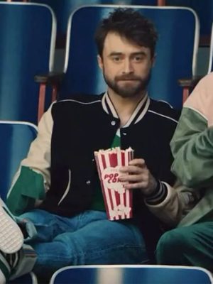 Daniel Radcliffe The Fall and Rise of Reggie Dinkins 2026 Varsity Jacket
