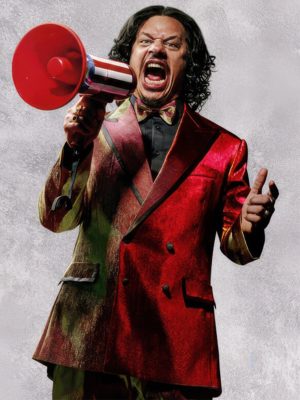 Eric Andre Street Fighter 2026 Velvet Blazer