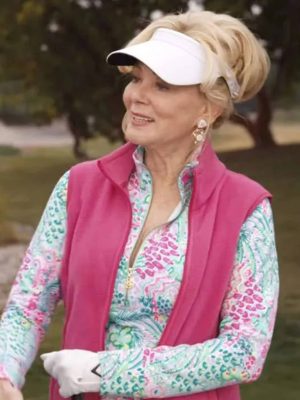 Hacks S03 Deborah Vance Pink Wool Vest