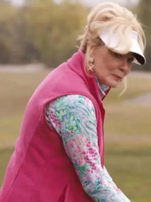 Hacks S03 Deborah Vance Pink Wool Vest