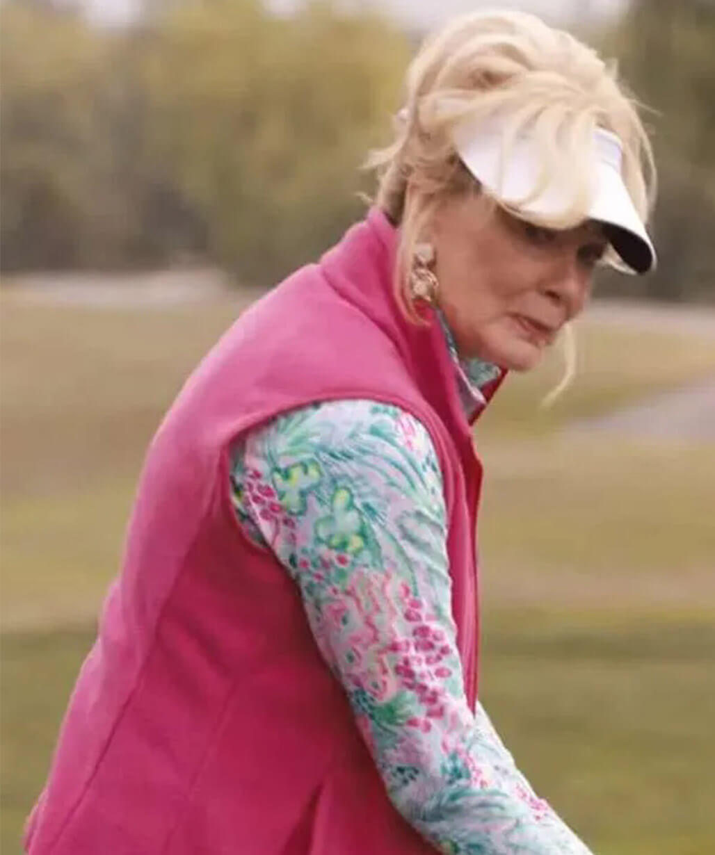 Hacks S03 Deborah Vance Pink Wool Vest