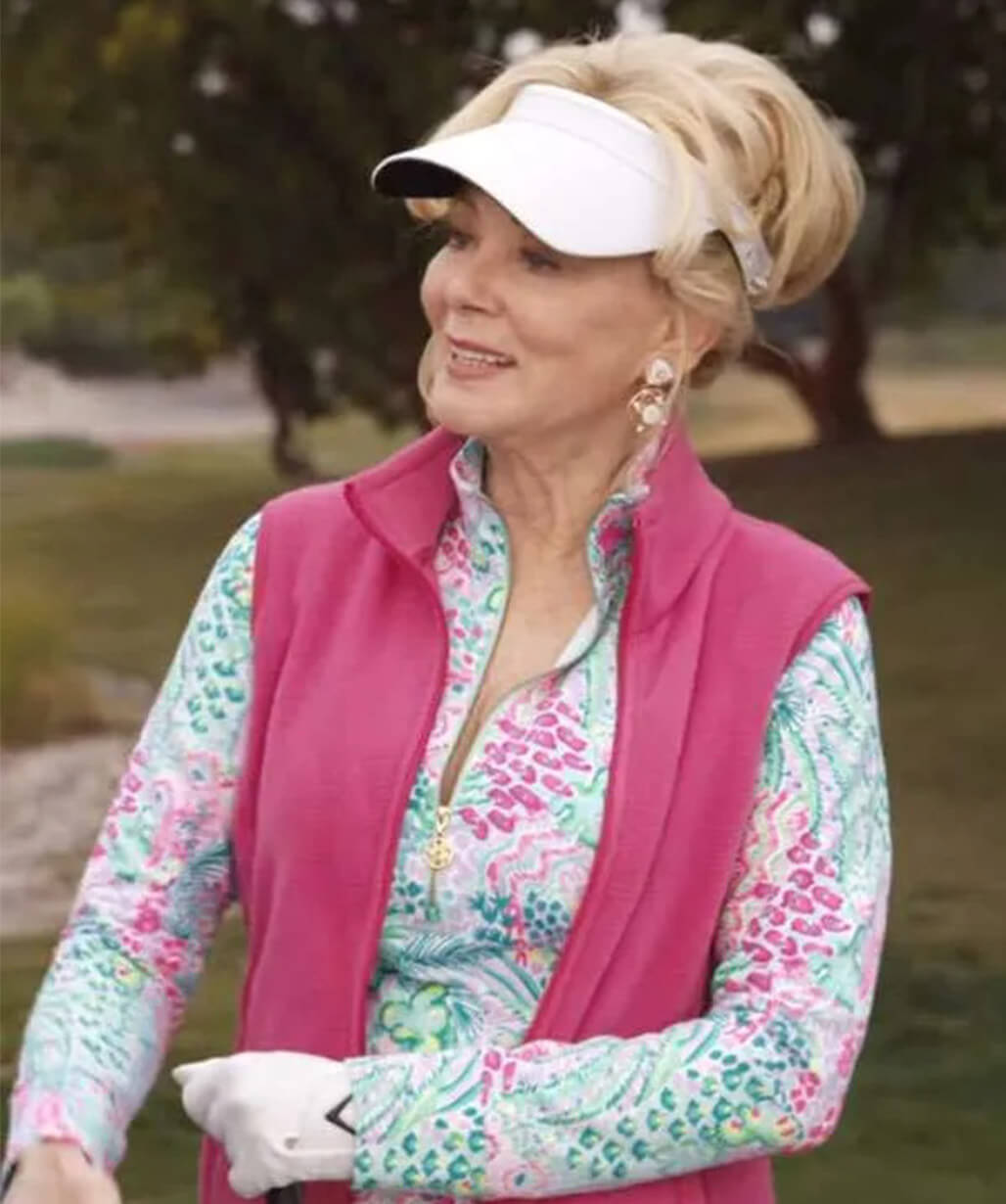 Hacks S03 Deborah Vance Pink Wool Vest