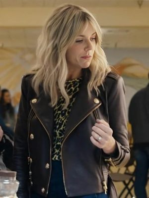 Hacks S03 Vance Jr Black Leather Jacket