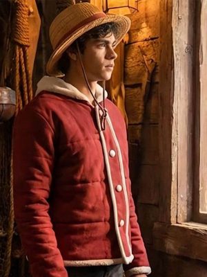 Iñaki Godoy One Piece S02 Monkey D. Luffy Red Jacket
