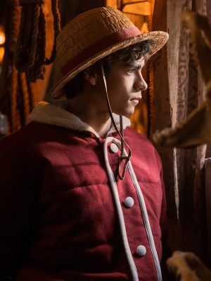 Iñaki Godoy One Piece S02 Monkey D. Luffy Red Jacket