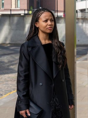 Industry S04 Harper Stern Black Trench Coat