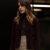 Industry S04 Kiernan Shipka Suede Leather Jacket